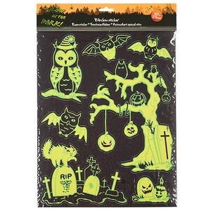 Набор светящихся наклеек на Хэллоуин Crazy Magic Spell 38*30 см, 4 шт Koopman фото 3