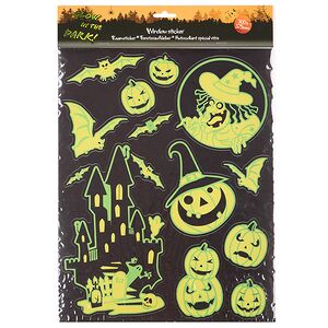 Набор светящихся наклеек на Хэллоуин Crazy Magic Spell 38*30 см, 4 шт Koopman фото 2