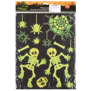 Набор светящихся наклеек на Хэллоуин Crazy Magic Spell 38*30 см, 4 шт Koopman фото 4