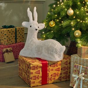 Светодиодный олень Милашка 45 см, 80 LED ламп, IP44 Kaemingk фото 5