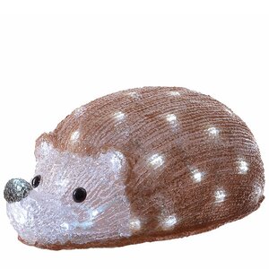 Светящаяся фигура Ежик 34 см, 40 LED ламп, IP44 Kaemingk фото 2