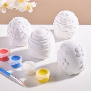 Пасхальные украшения Яйца для раскрашивания Чудеса, 4 шт