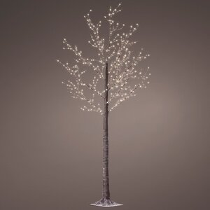 Светодиодное дерево Eclaire 220 см, 750 теплых белых микро LED ламп, IP44 Kaemingk фото 1