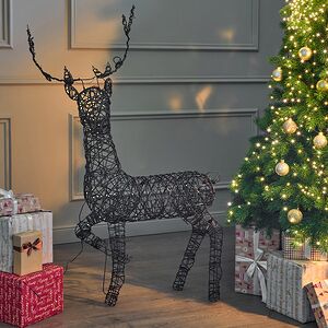 Светящийся олень Гэвин 124 см, 360 теплых белых LED ламп, IP44 Kaemingk фото 5