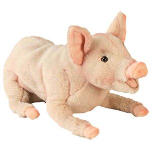 Мягкая игрушка Свинка 28 см