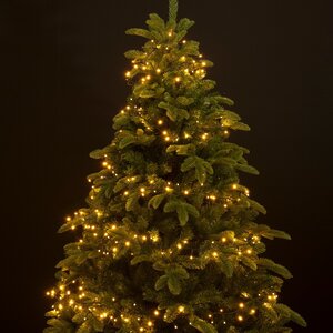Ярусная гирлянда на елку Easy Light - Lumineo Snake, экстра теплые белые LED, зеленый ПВХ, диммер, IP44