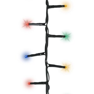 Ярусная гирлянда на елку 210 см Easy Light - Lumineo Snake, 700 разноцветных LED, зеленый ПВХ, контроллер, IP44 Kaemingk (Кейминг) фото 7