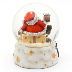 Снежный шар Санта Клаус с Подарками 8 см Sigro фото 3