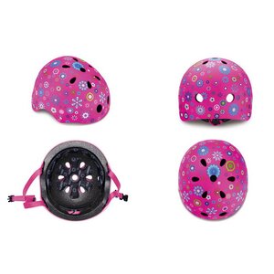 Детский шлем Globber - Цветы XS/S, 51-54 см, розовый Globber фото 3