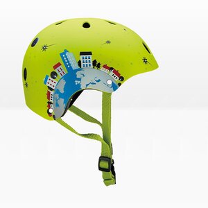 Детский шлем Globber - Город XXS/XS, 48-51 см, зеленый