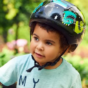 Детский шлем Happy Baby - Stonehead XXS/S, 46-54 см, черный Happy Baby фото 2