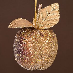 Елочная игрушка Яблоко Hertford 13 см Winter Deco фото 4