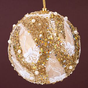 Винтажный елочный шар Stella - Cilento 10 см