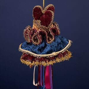 Винтажная елочная игрушка Обезьянка Стэнвелл 23 см Winter Deco фото 7