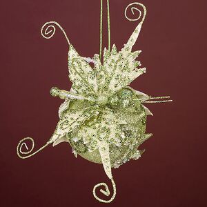 Винтажный елочный шар Mogliano-Veneto 15 см