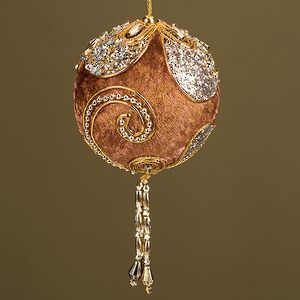 Винтажный елочный шар Roydon-Mecco 8 см