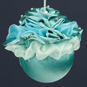 Винтажный елочный шар Monte Argentario 11 см