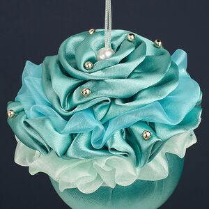 Винтажный елочный шар Monte Argentario 11 см Winter Deco фото 4