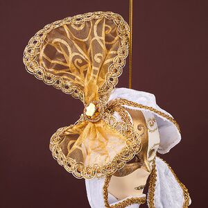 Елочная игрушка Маска Stocksby 33 см Winter Deco фото 3