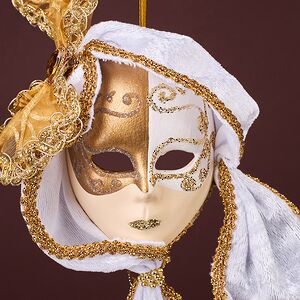 Елочная игрушка Маска Stocksby 33 см Winter Deco фото 2