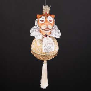 Елочная игрушка Тигр Гави - Королевство Камелот 28 см Winter Deco фото 2