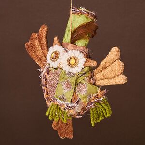Елочная игрушка Филин Болвиллер - Earthly Owl 19 см Winter Deco фото 4