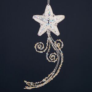 Елочная игрушка Звезда Капелла 33 см Winter Deco фото 5