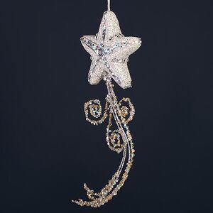 Елочная игрушка Звезда Капелла 33 см Winter Deco фото 3