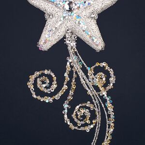 Елочная игрушка Звезда Капелла 33 см Winter Deco фото 2