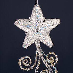 Елочная игрушка Звезда Капелла 33 см Winter Deco фото 4