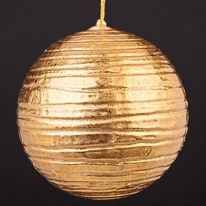 Елочный шар Nava Redonda - Золотая Дымка 13 см