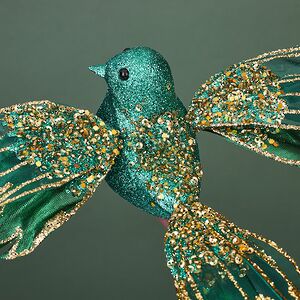 Елочная игрушка Птичка Шерни - Лес Саксен 23 см, клипса Winter Deco фото 2