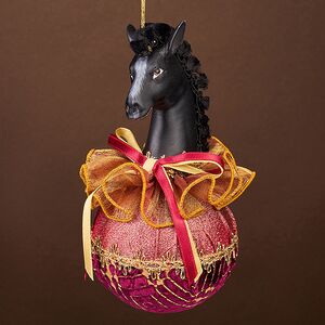 Елочная игрушка Конь Вавилон: Horse Ball 20 см