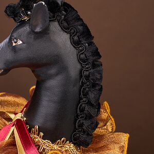 Елочная игрушка Конь Вавилон: Horse Ball 20 см Winter Deco фото 5