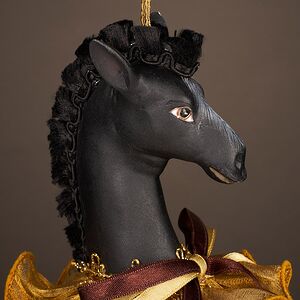 Елочная игрушка Конь Орион: Horse Ball 20 см Winter Deco фото 2