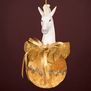 Елочная игрушка Лошадь Мелани: Horse Ball 20 см Winter Deco фото 5