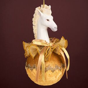 Елочная игрушка Лошадь Мелани: Horse Ball 20 см