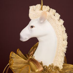 Елочная игрушка Лошадь Мелани: Horse Ball 20 см Winter Deco фото 6