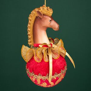 Елочная игрушка Лошадь Ребекка: Horse Ball 20 см Winter Deco фото 6