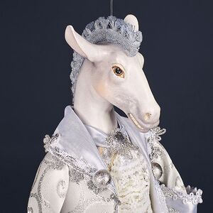 Подвесная игрушка Конь Фритон - Королевство Дагомея 41 см Winter Deco фото 3