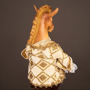 Подвесная игрушка Конь Слоу - Королевство Дагомея 41 см Winter Deco фото 5