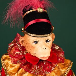 Елочная игрушка Обезьянка Олни - Carnival Monkey 43 см Winter Deco фото 3