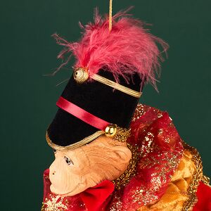 Елочная игрушка Обезьянка Олни - Carnival Monkey 43 см Winter Deco фото 6