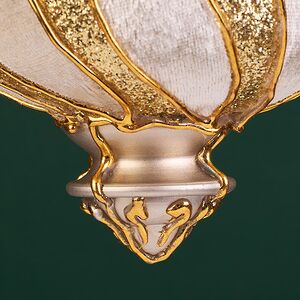 Елочная игрушка Inda Versiering 14 см золотая Winter Deco фото 4