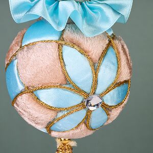 Елочная игрушка Крыса Драматург: Eclogae 25 см голубая Winter Deco фото 6