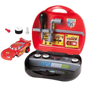 Набор Тачки с моделью для сборки и инструментами в чемоданчике 25 см Smoby (Смуби) фото 1
