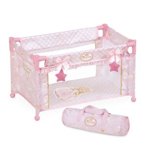 Манеж-кроватка для куклы Мария 50 см нежно-розовая Decuevas Toys фото 2