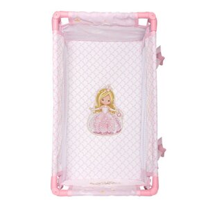 Манеж-кроватка для куклы Мария 50 см нежно-розовая Decuevas Toys фото 3