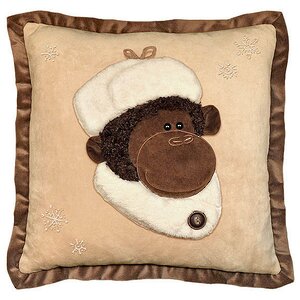 Мягкая игрушка-подушка Обезьяна Николя 37*37 сM Orange Toys фото 1