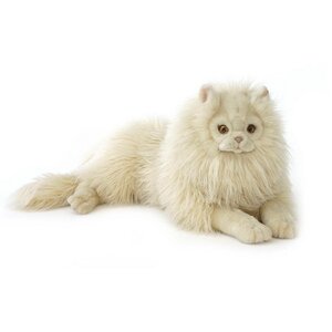 Мягкая игрушка Персидсий кот Табби бело-рыжий 70 см